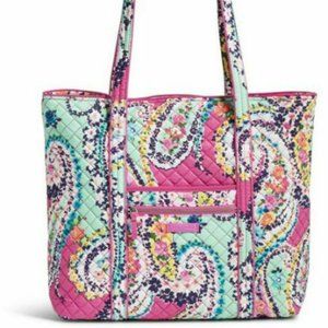 Vera Bradley Tote Wild Flower Paisley Bag